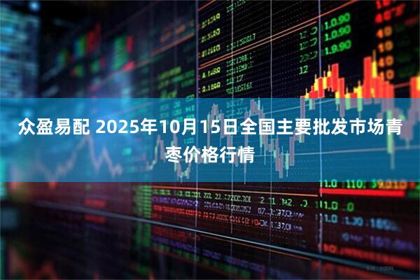 众盈易配 2025年10月15日全国主要批发市场青枣价格行情